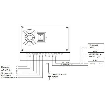 Аналоговый контроллер Elecro теплообменника G2SST