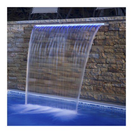 Стеновой водопад Aquaviva PB 600-150(L) с LED...