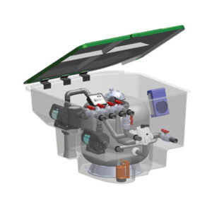 Комплексная фильтрационная установка AquaViva EMD-7C (7м3/ч)
