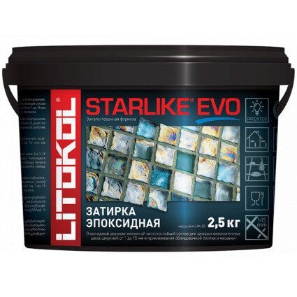 Затирочная смесь Litokol STARLIKE EVO Avorio (S.200) 2.5 кг