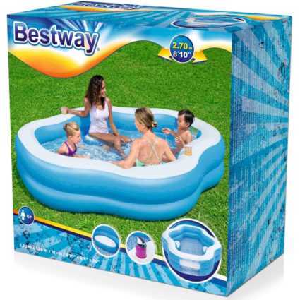 Детский надувной бассейн Bestway 54409 (270х198х51 см)
